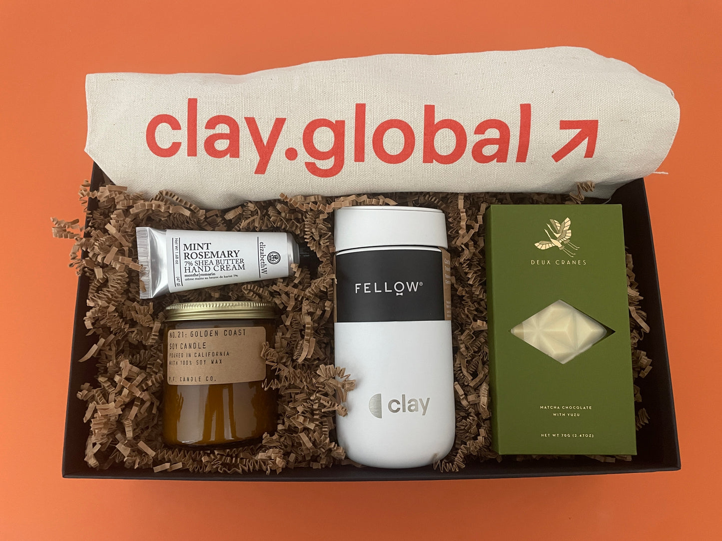 Clay Gift Box - Matcha Chocolate Option