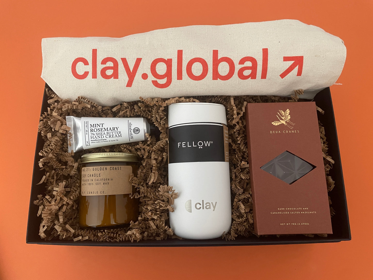 Clay Gift Box - Dark Chocolate Option